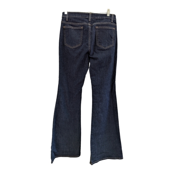 Michael Michael Kors Button Front Selma Flare Jeans, 30 waist EUC - Picture 2 of 4
